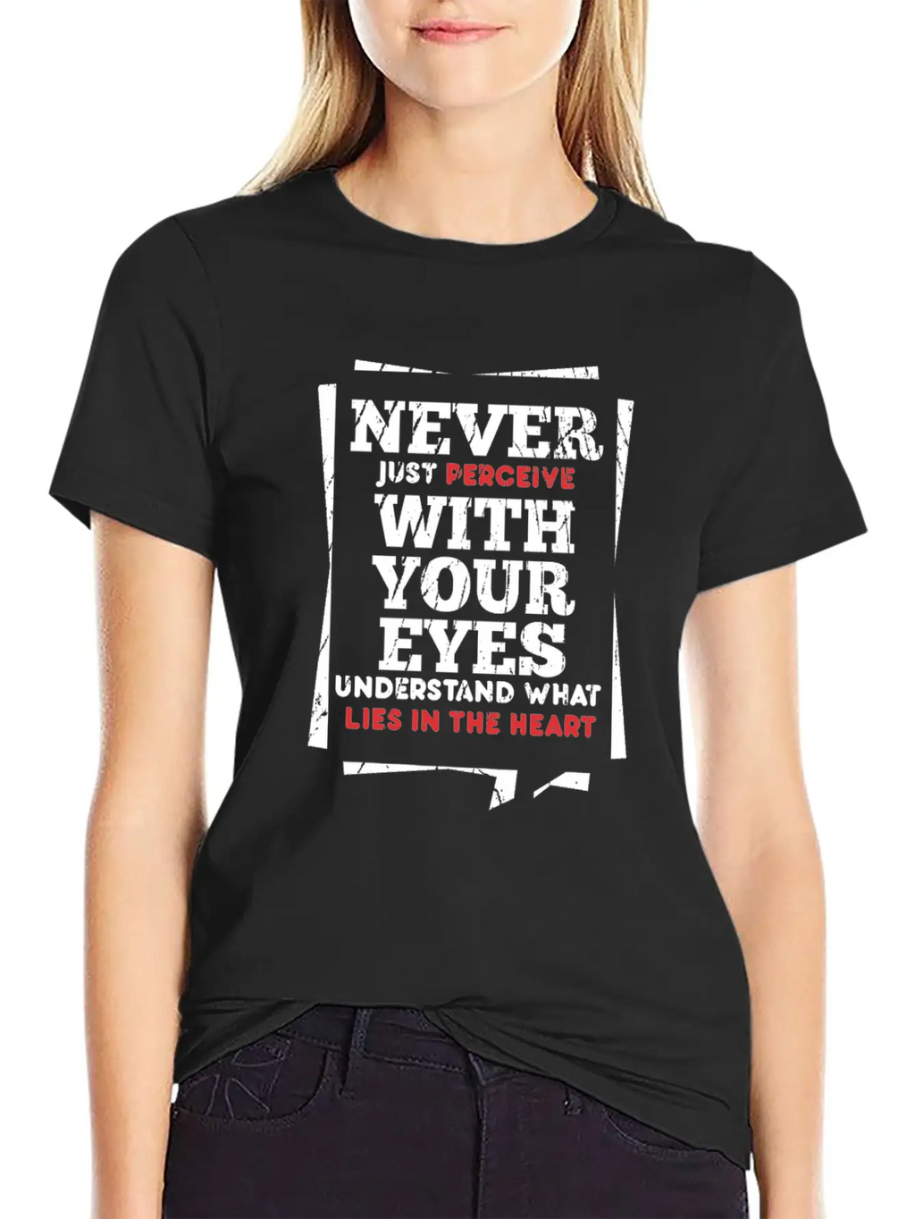 Perceive Essential Cotton Tee For Daily Outfits – Unisex Style