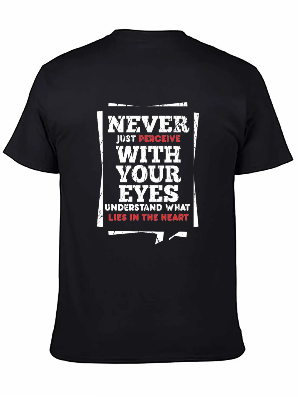 Perceive Essential Cotton Tee For Daily Outfits – Unisex Style