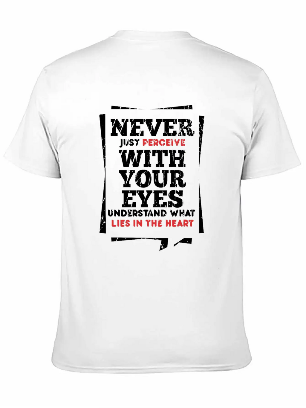 Perceive Essential Cotton Tee For Daily Outfits – Unisex Style