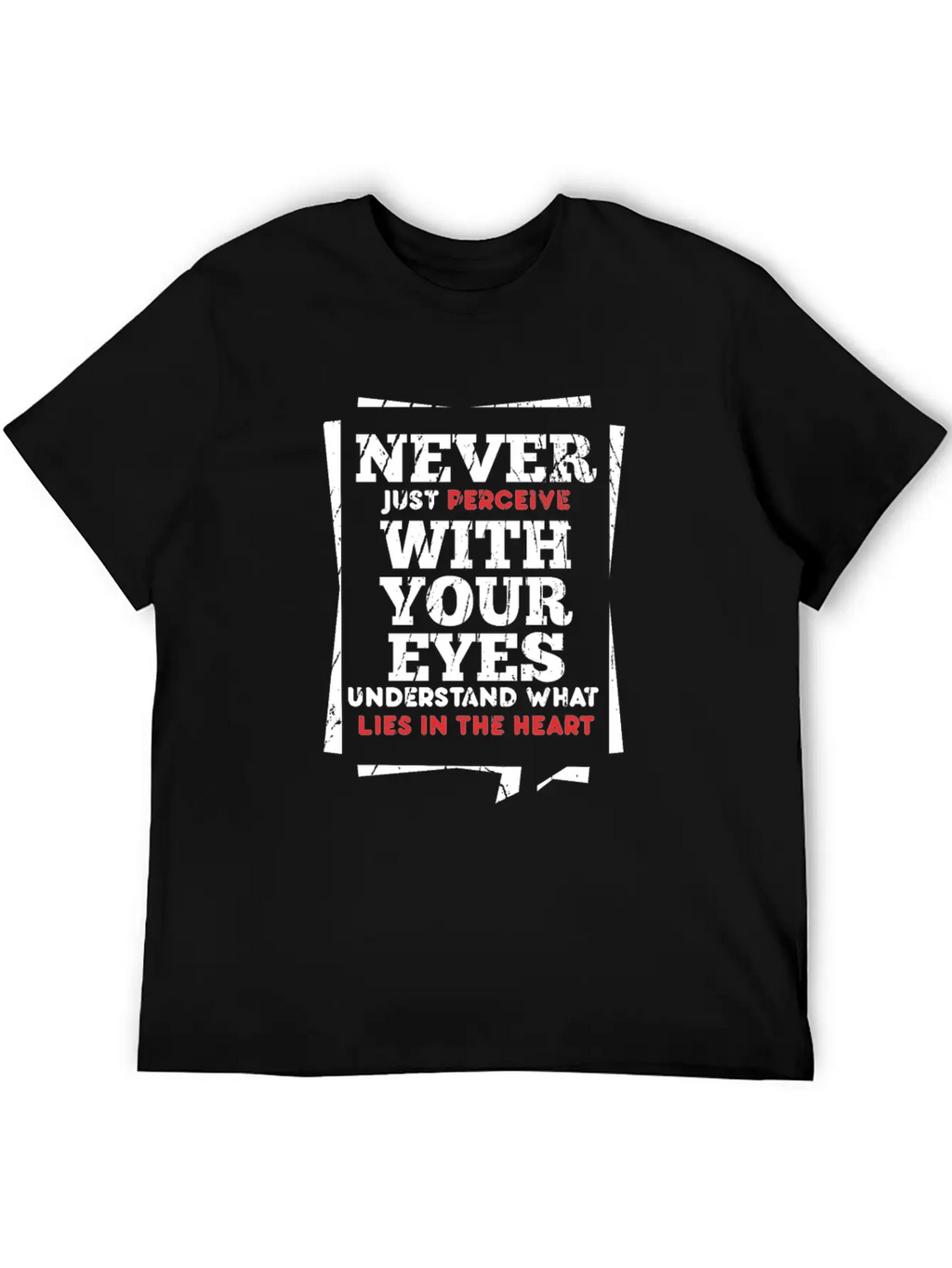 Perceive Essential Cotton Tee For Daily Outfits – Unisex Style