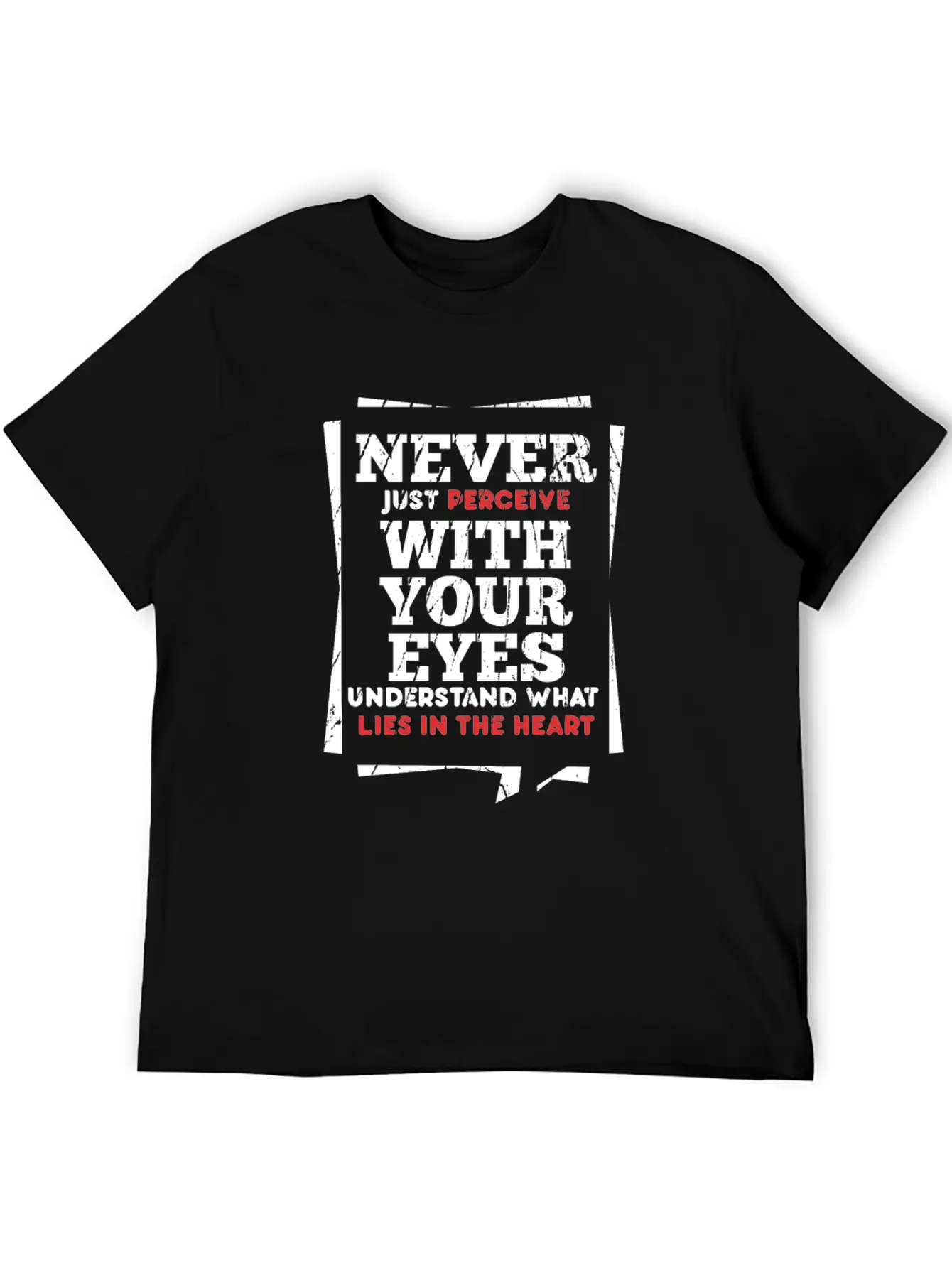 Perceive Essential Cotton Tee For Daily Outfits – Unisex Style