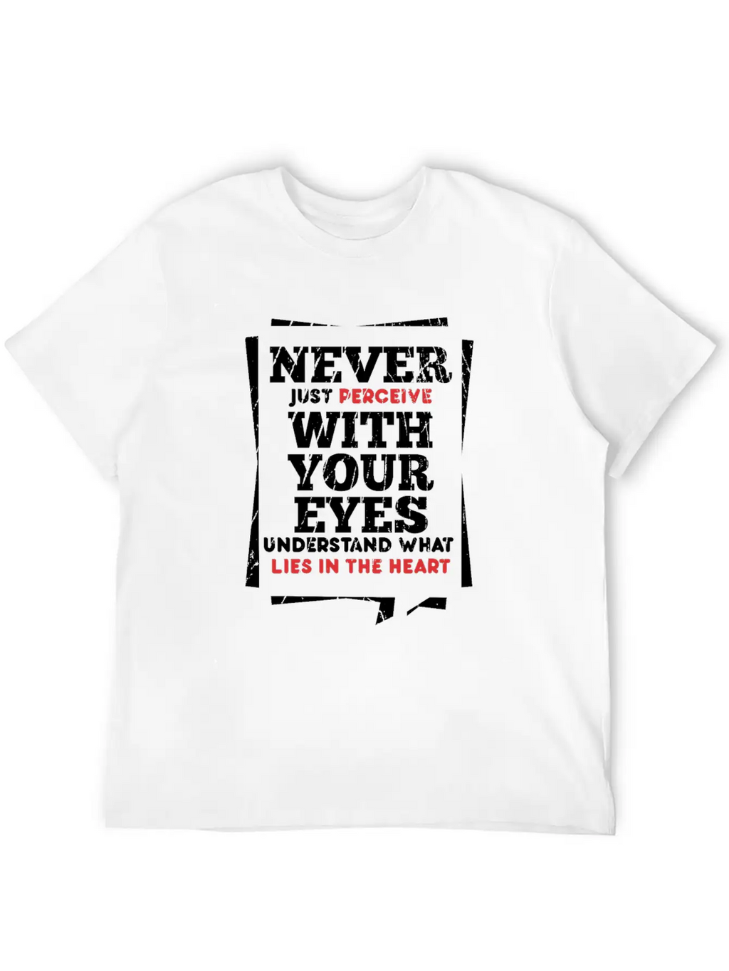 Perceive Essential Cotton Tee For Daily Outfits – Unisex Style