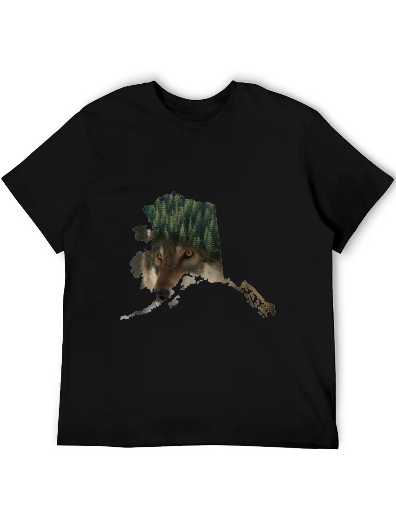 Perfect Design For All Canada,wolf,forest Lover Relaxed Everyday Tee – Lightweight And Durable Cotton