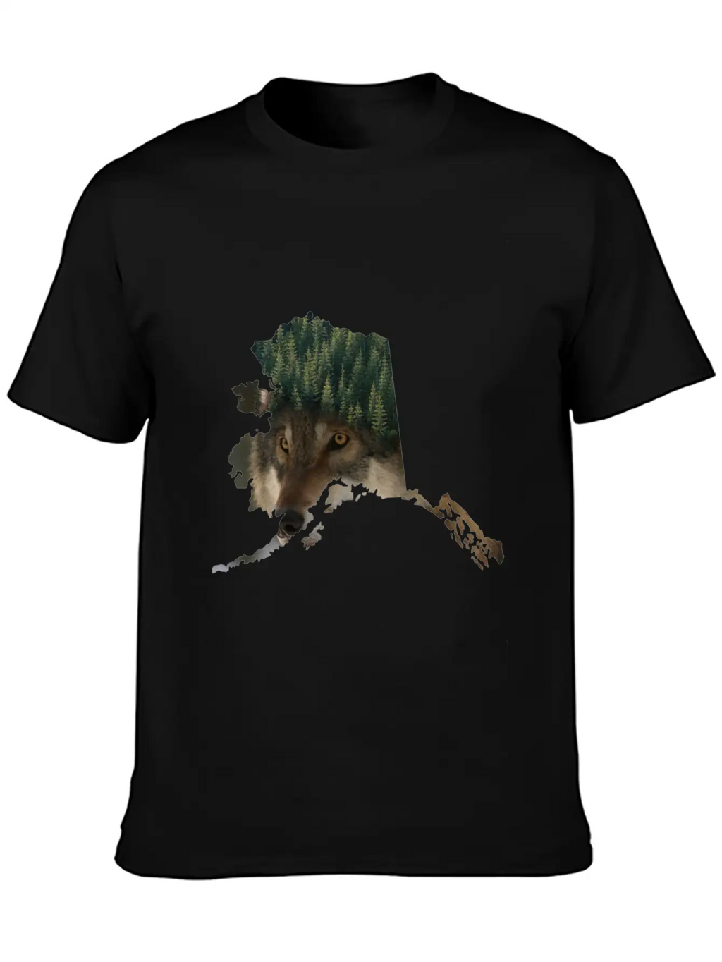 Perfect Design For All Canada,wolf,forest Lover Relaxed Everyday Tee – Lightweight And Durable Cotton