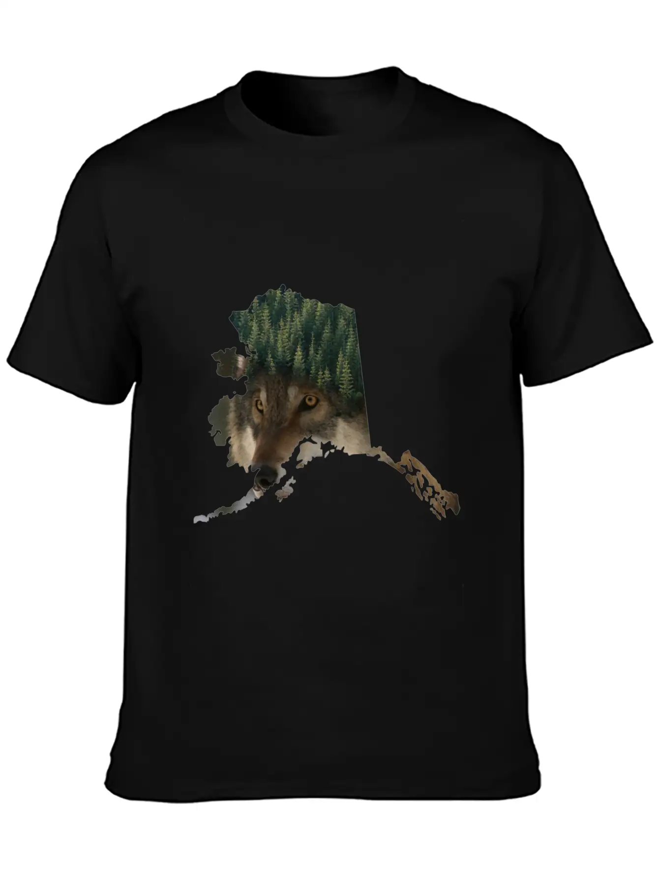 Perfect Design For All Canada,wolf,forest Lover Relaxed Everyday Tee – Lightweight And Durable Cotton