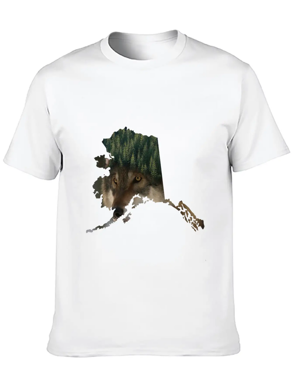 Perfect Design For All Canada,wolf,forest Lover Relaxed Everyday Tee – Lightweight And Durable Cotton
