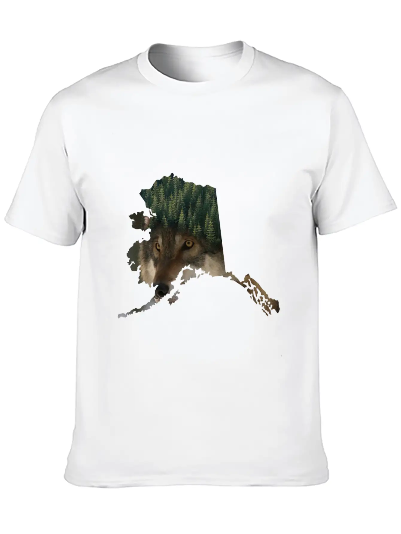Perfect Design For All Canada,wolf,forest Lover Relaxed Everyday Tee – Lightweight And Durable Cotton