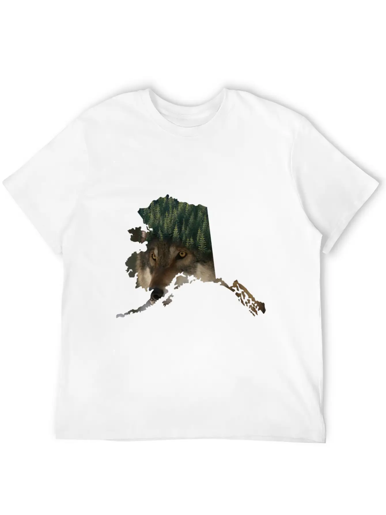 Perfect Design For All Canada,wolf,forest Lover Relaxed Everyday Tee – Lightweight And Durable Cotton