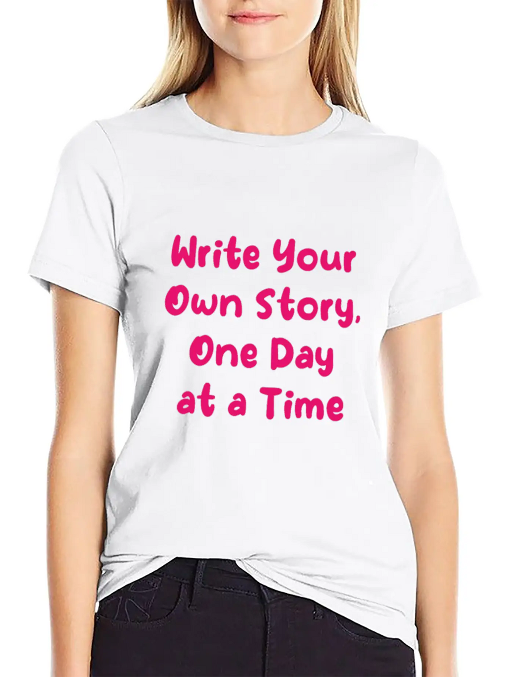 Personal Growth Design, Daily Motivation Apparel, Classic Cotton Tee – Unisex Comfort For Any Season