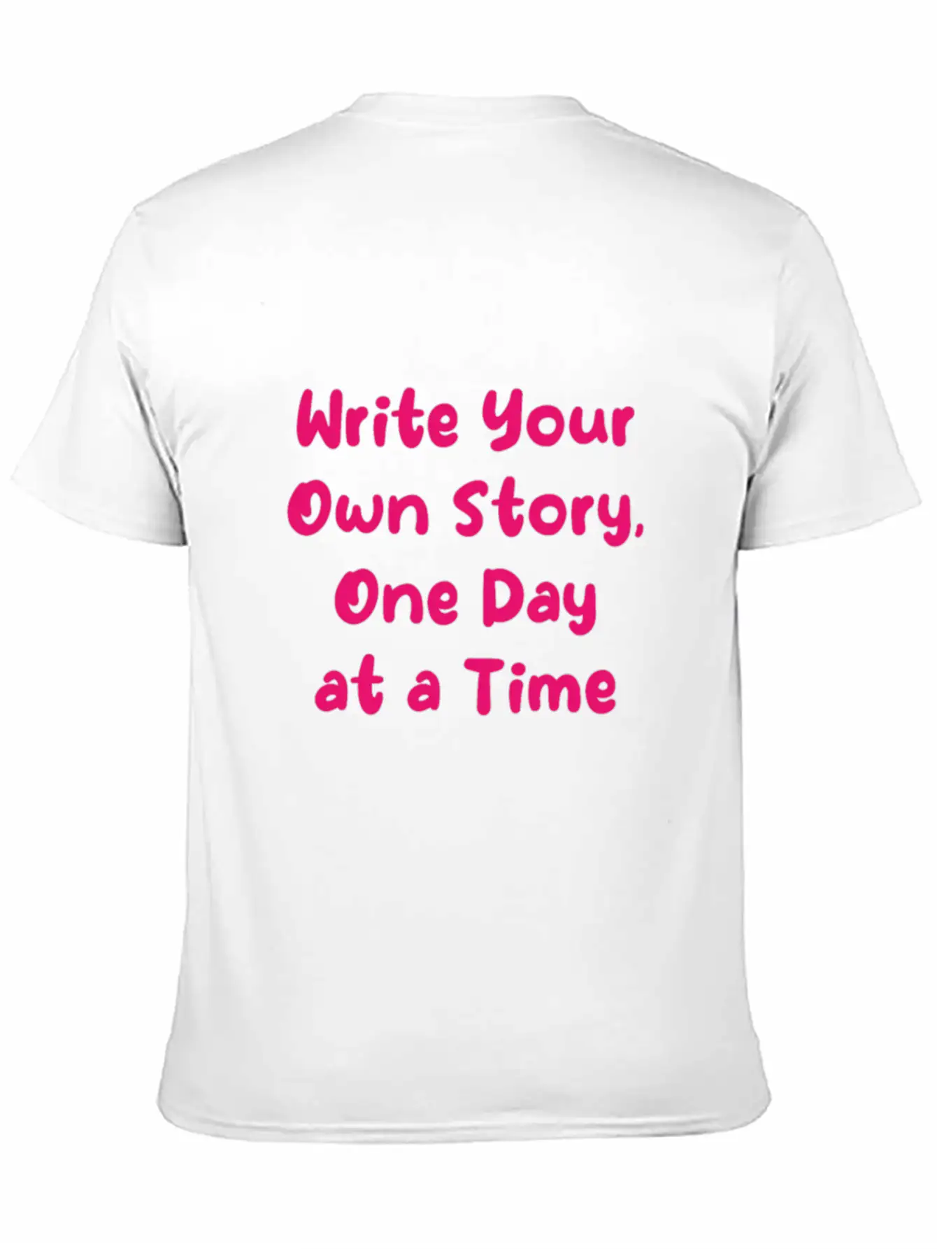 Personal Growth Design, Daily Motivation Apparel, Classic Cotton Tee – Unisex Comfort For Any Season