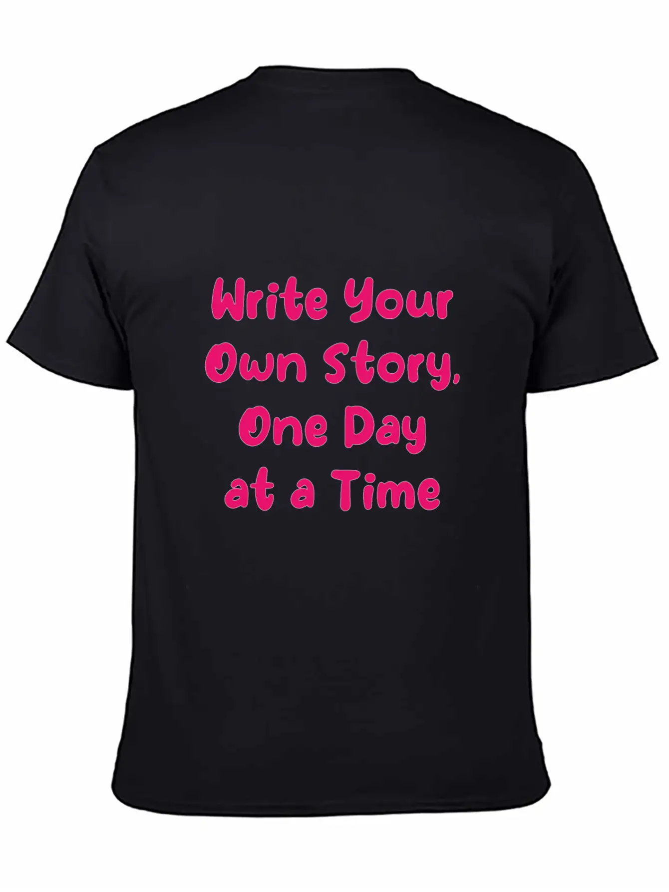 Personal Growth Design, Daily Motivation Apparel, Classic Cotton Tee – Unisex Comfort For Any Season