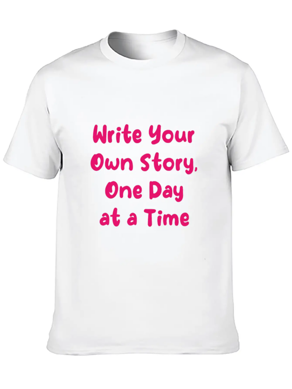 Personal Growth Design, Daily Motivation Apparel, Classic Cotton Tee – Unisex Comfort For Any Season