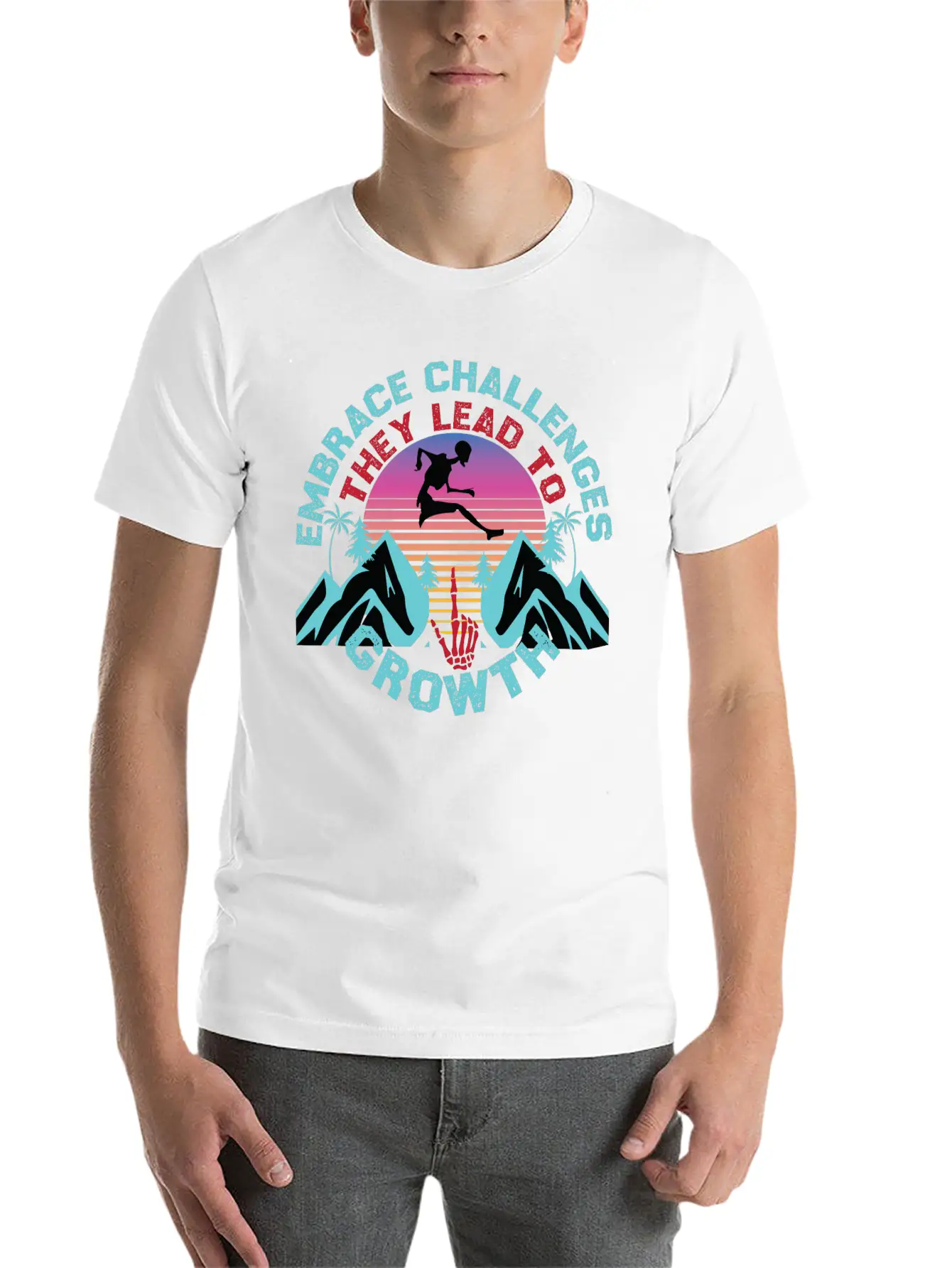 PERSONAL GROWTH MOTIVATIONAL T SHIRT Essential Cotton Tee For Daily Outfits – Unisex Style