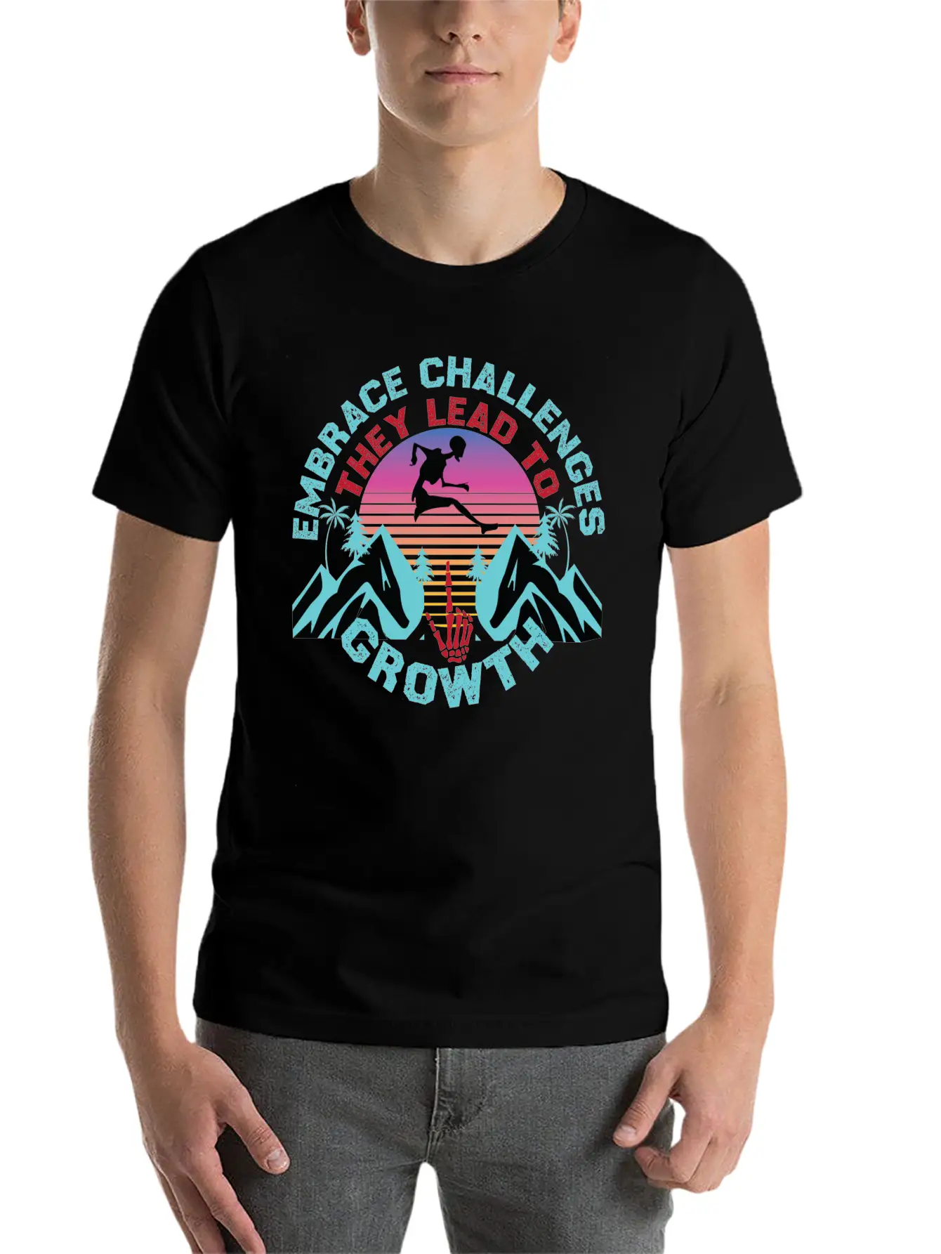 PERSONAL GROWTH MOTIVATIONAL T SHIRT Essential Cotton Tee For Daily Outfits – Unisex Style