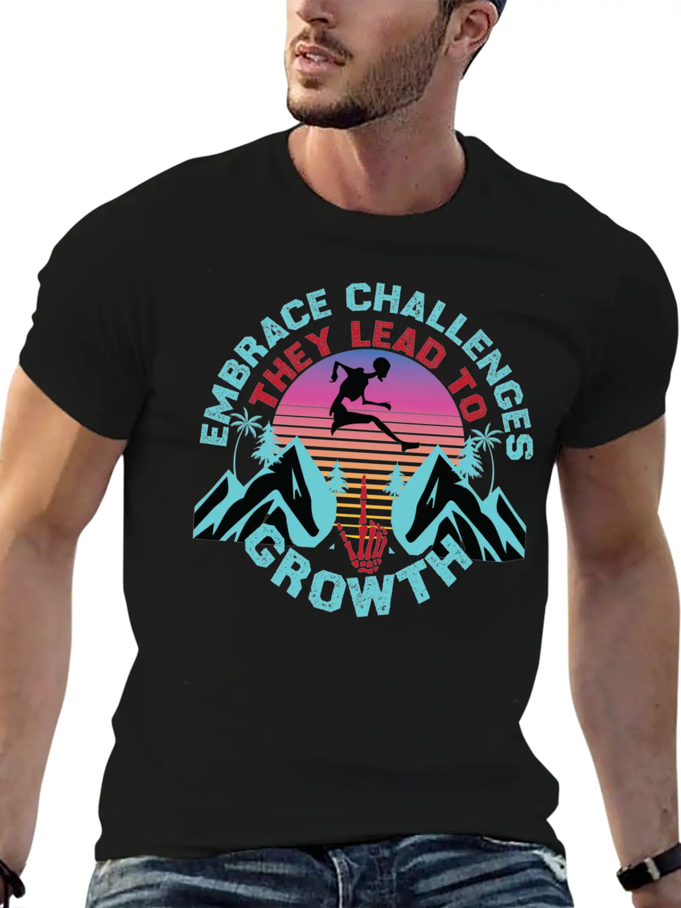 PERSONAL GROWTH MOTIVATIONAL T SHIRT Essential Cotton Tee For Daily Outfits – Unisex Style