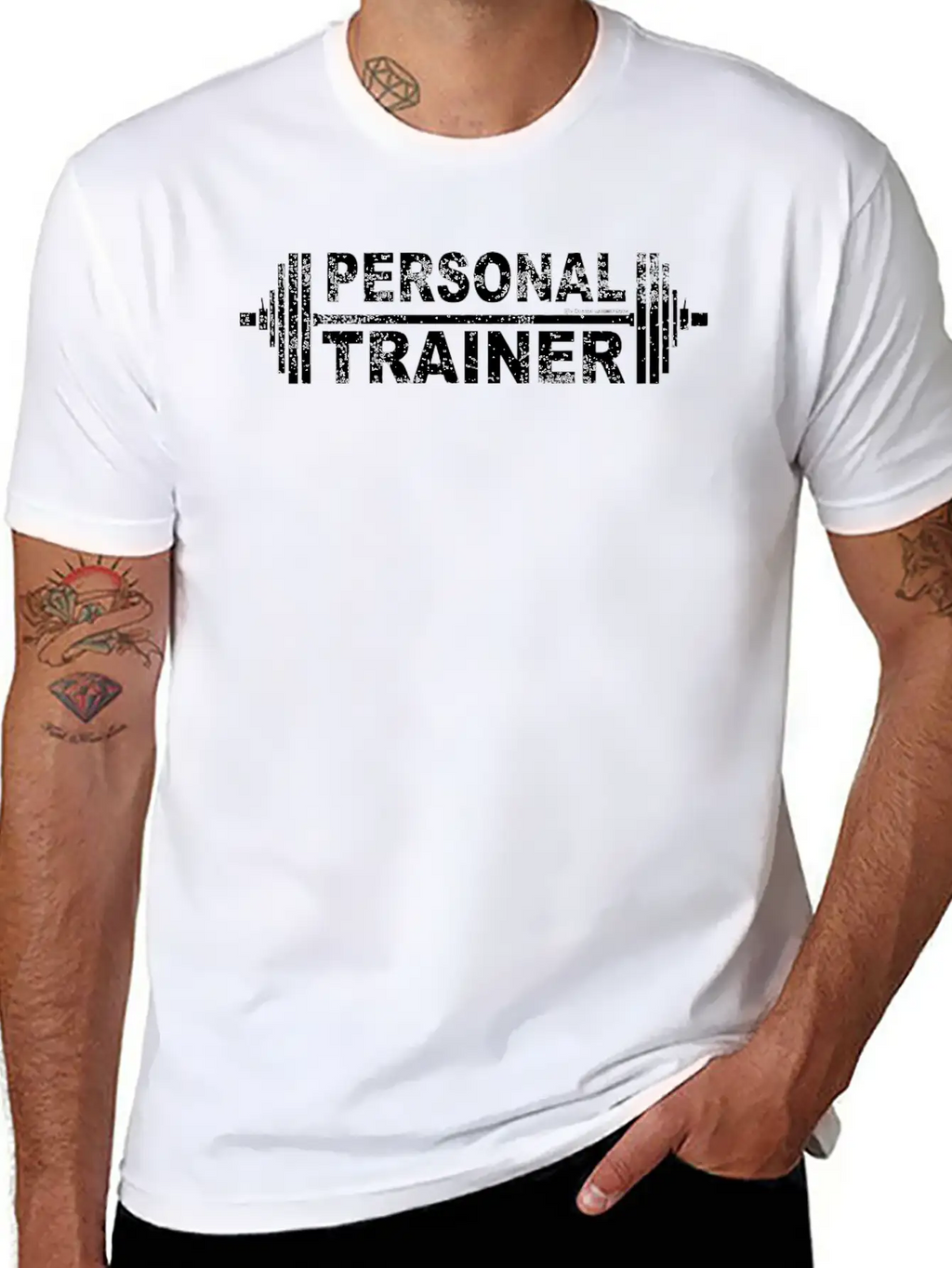 Personal Trainer Shirt Exercise Fitness Training Basic Graphic T-Shirt – Daily Comfort In Soft Cotton