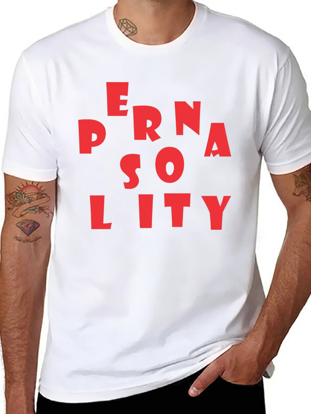 Personality Breathable Graphic T-Shirt – Perfect For Casual Days