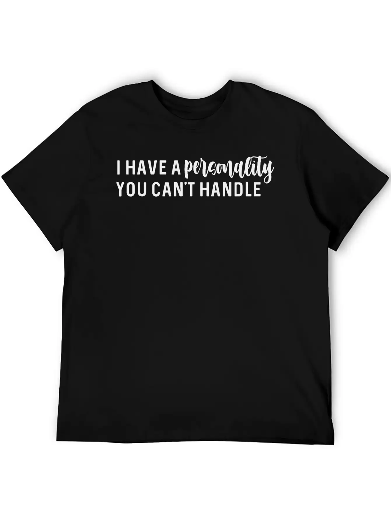 PERSONALITY Essential Cotton Tee For Daily Outfits – Unisex Style
