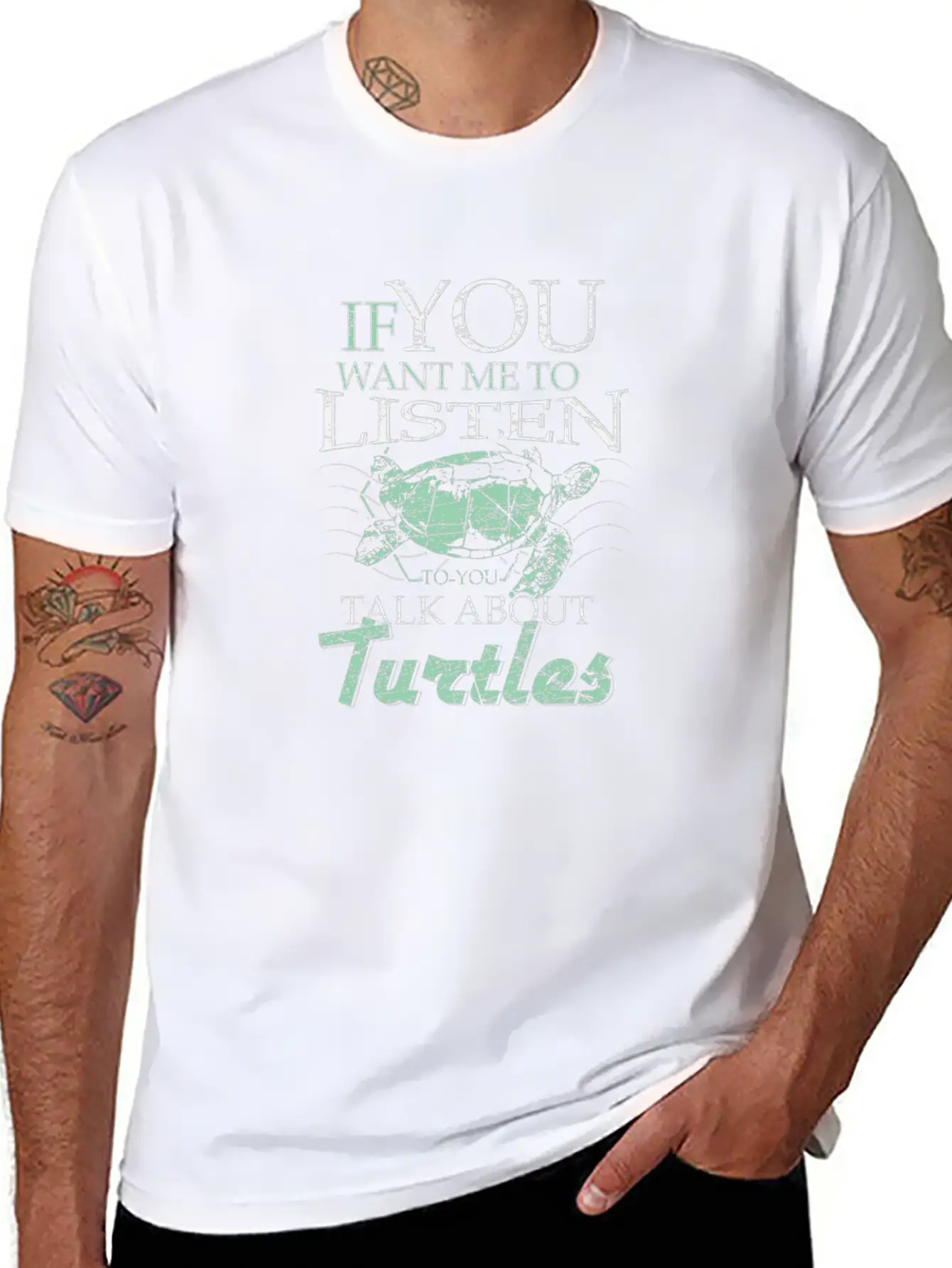 Pet Turtle Relaxed Everyday Tee – Lightweight And Durable Cotton