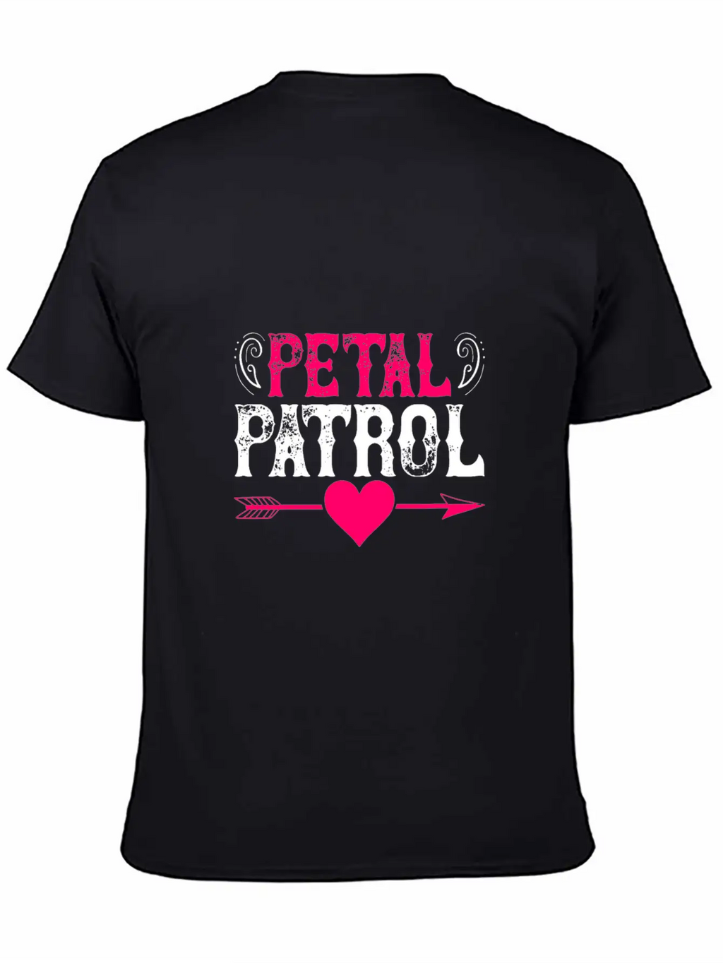 Petal Patrol Basic Graphic T-Shirt – Daily Comfort In Soft Cotton