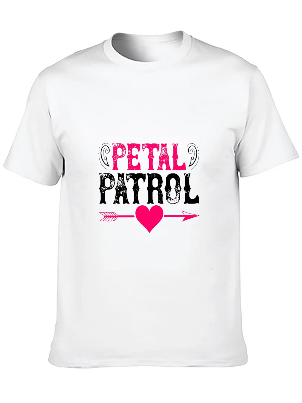 Petal Patrol Basic Graphic T-Shirt – Daily Comfort In Soft Cotton