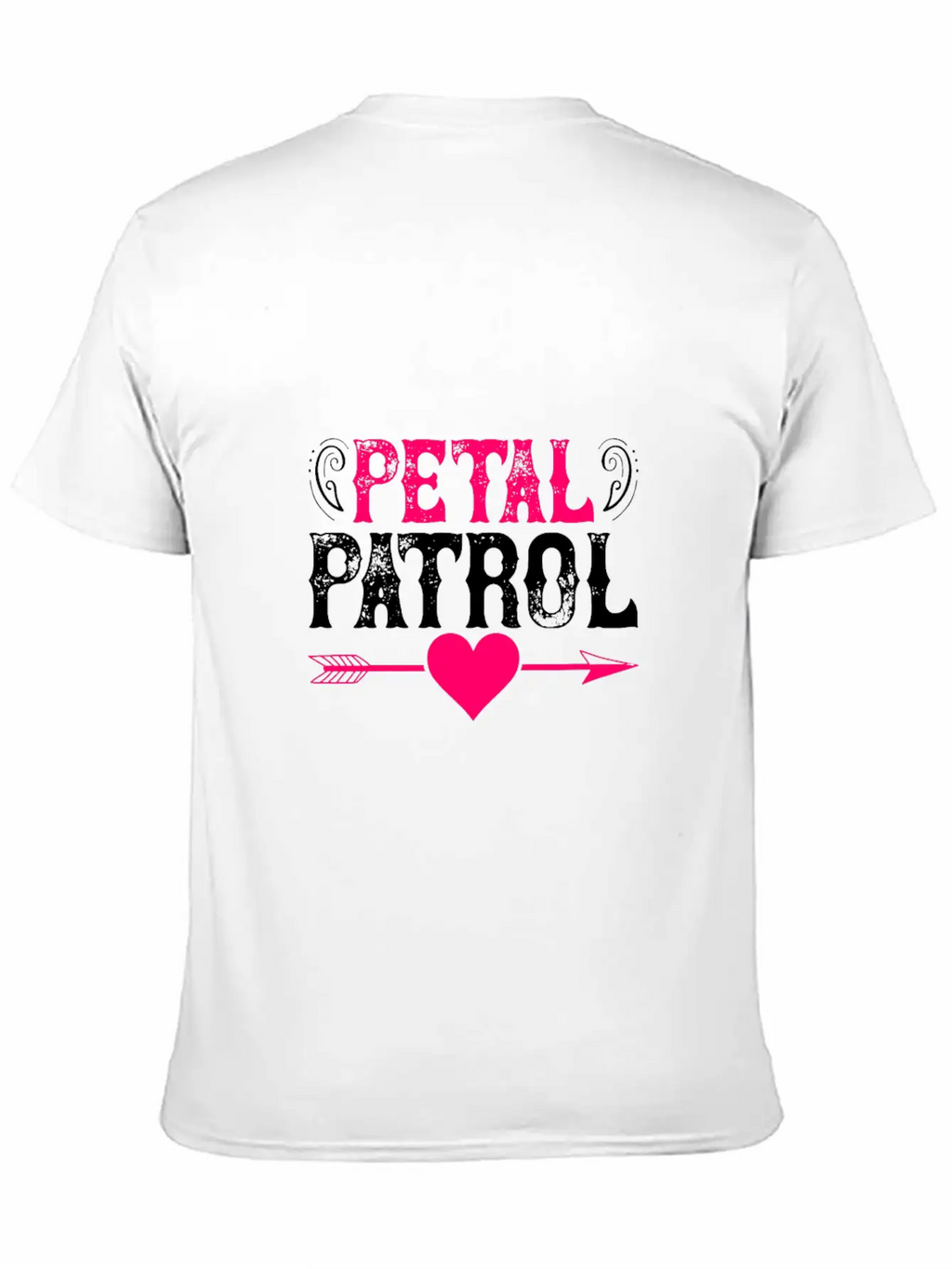 Petal Patrol Basic Graphic T-Shirt – Daily Comfort In Soft Cotton