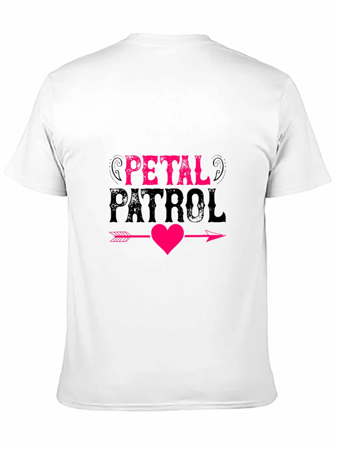 Petal Patrol Basic Graphic T-Shirt – Daily Comfort In Soft Cotton