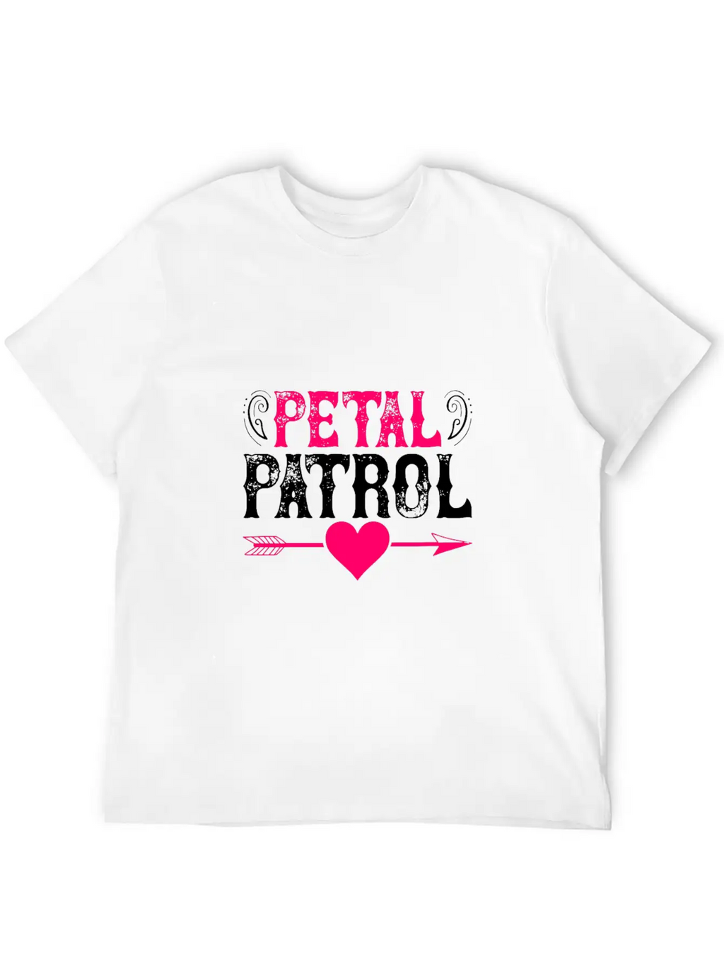 Petal Patrol Basic Graphic T-Shirt – Daily Comfort In Soft Cotton