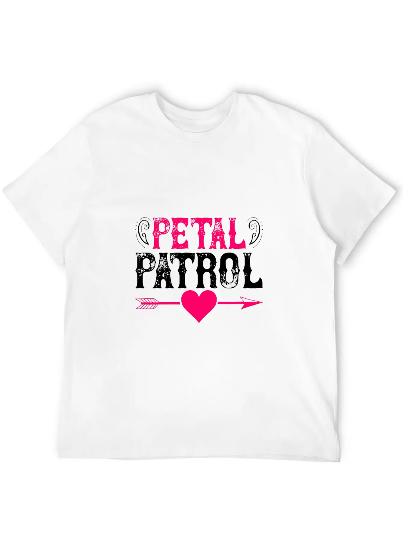 Petal Patrol Basic Graphic T-Shirt – Daily Comfort In Soft Cotton