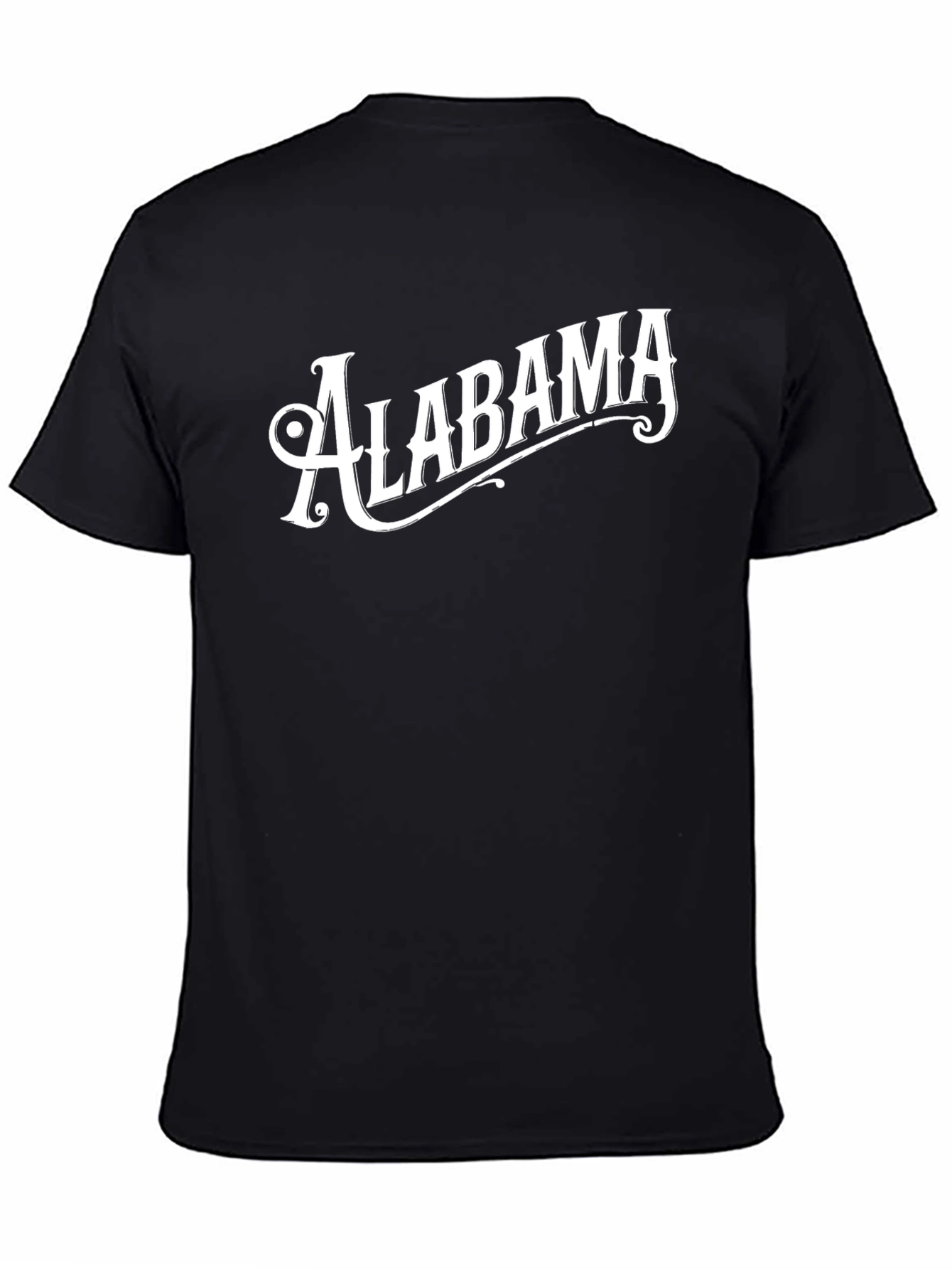 Alabama Graphic Tee - Vintage Style Black T-Shirt