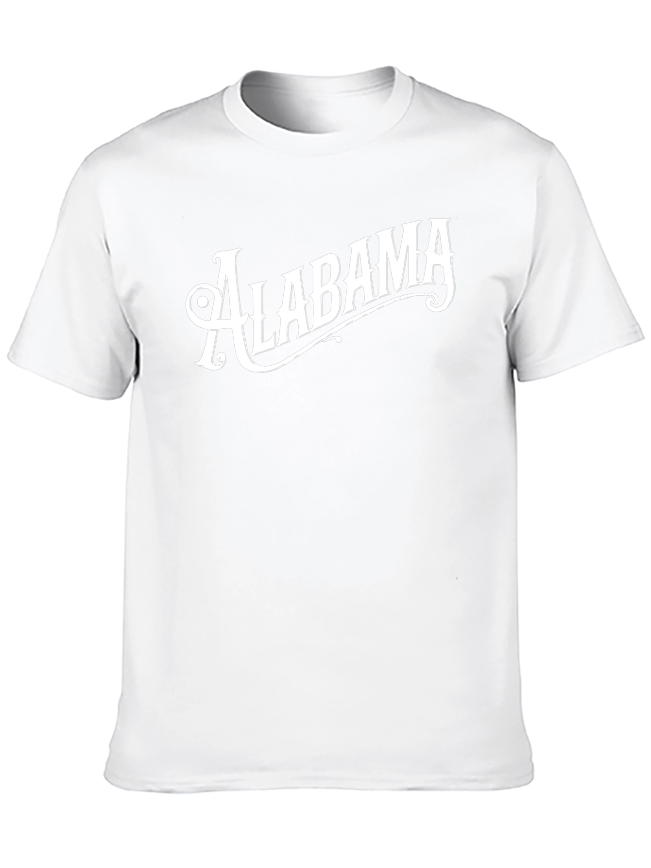 Alabama Graphic Tee - Vintage Style Black T-Shirt