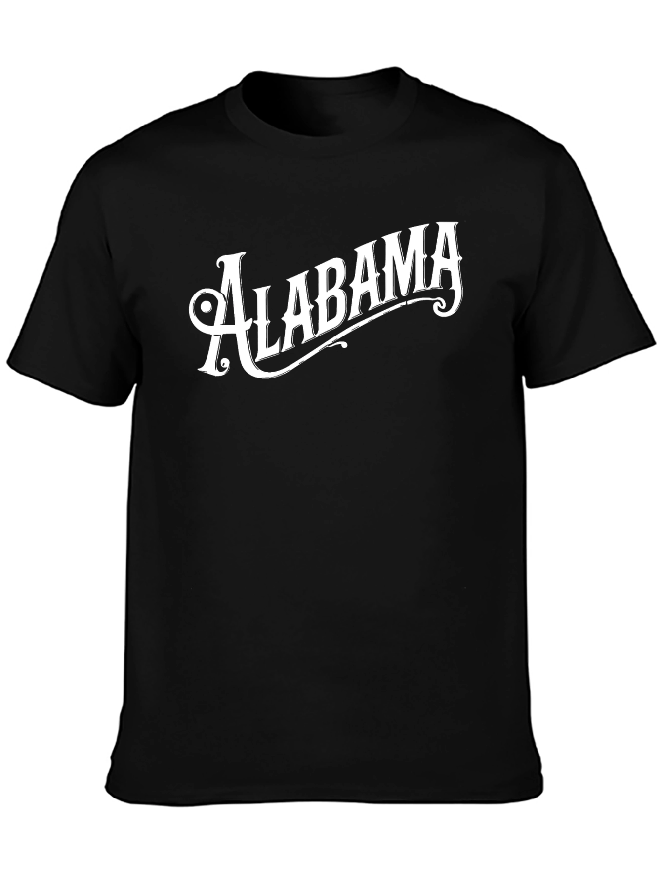 Alabama Graphic Tee - Vintage Style Black T-Shirt
