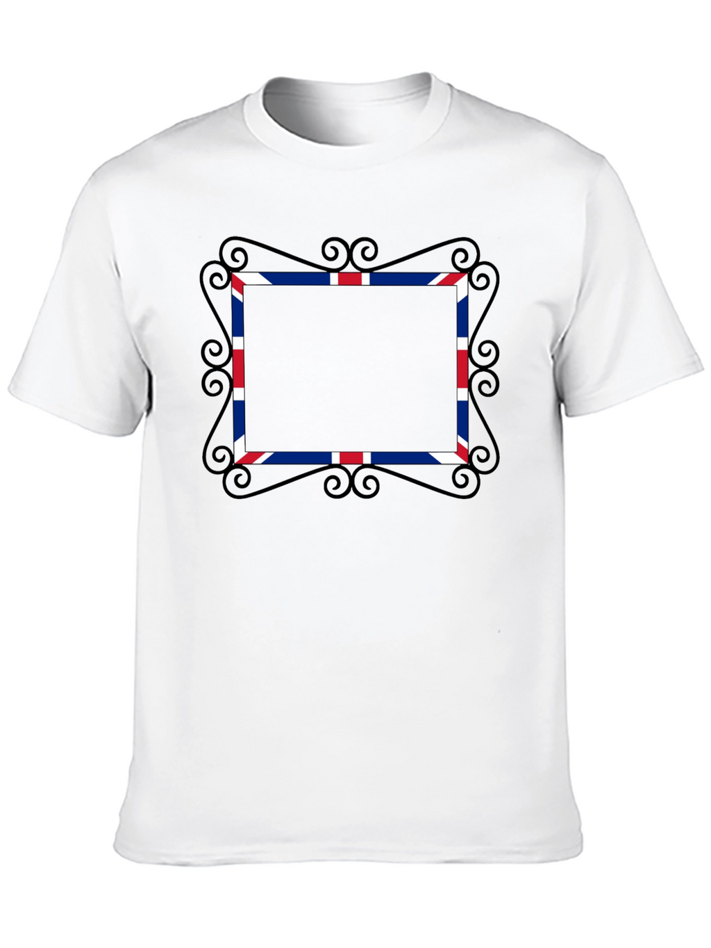 Union Jack Frame Black Tee