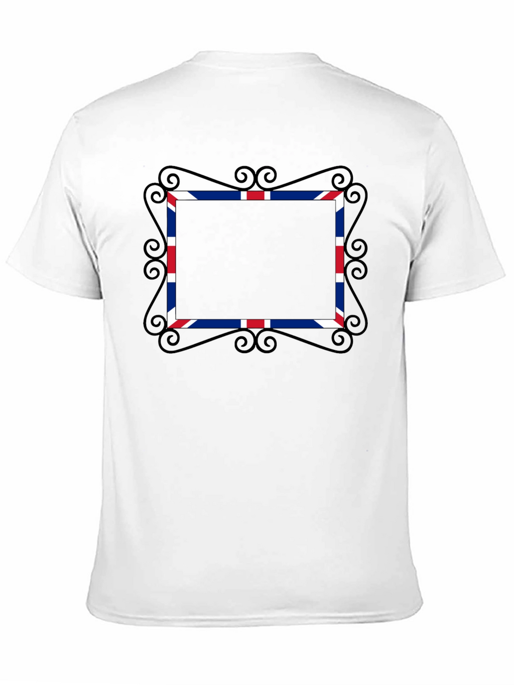Union Jack Frame Black Tee
