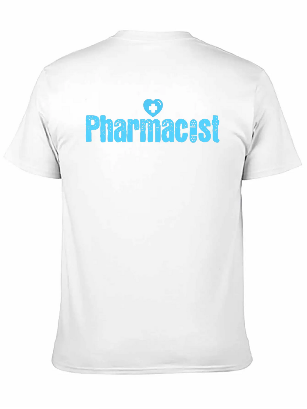 Pharmacist Heart Druggist Band Aid Chemist Relaxed Everyday Tee – Lightweight And Durable Cotton