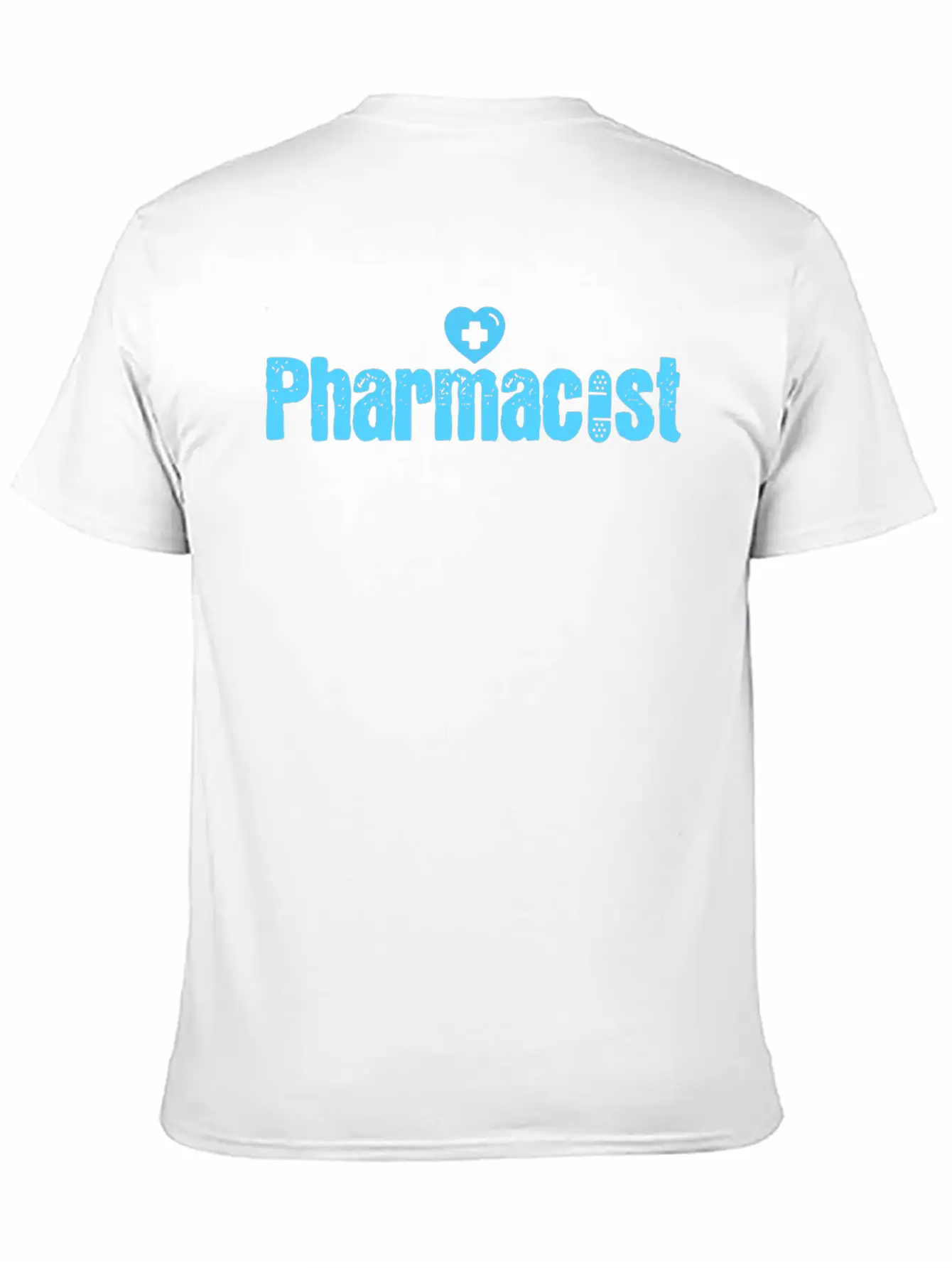 Pharmacist Heart Druggist Band Aid Chemist Relaxed Everyday Tee – Lightweight And Durable Cotton
