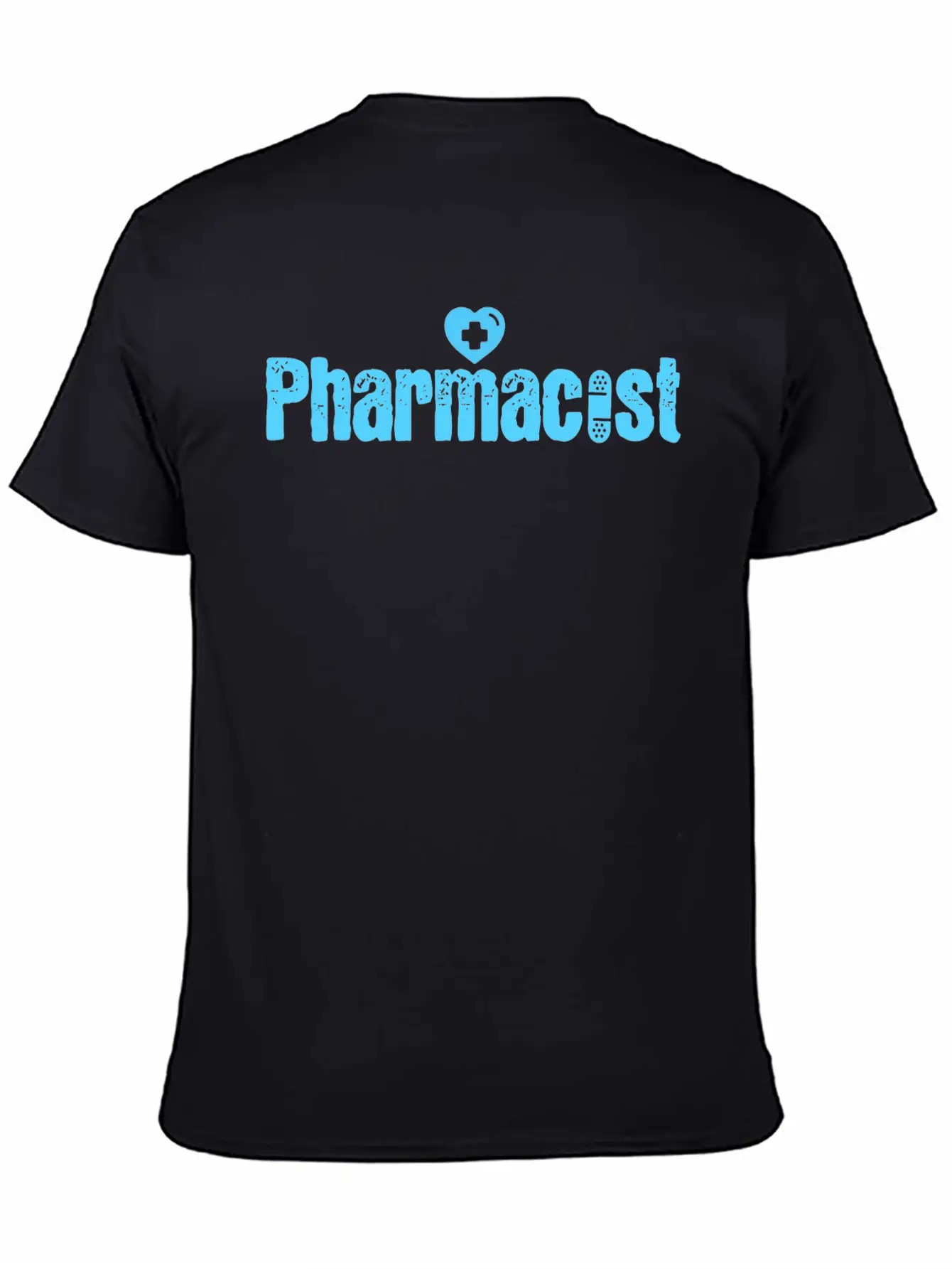 Pharmacist Heart Druggist Band Aid Chemist Relaxed Everyday Tee – Lightweight And Durable Cotton