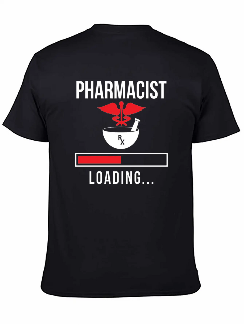Pharmacist Loading Pharmacy Apothecary Job Breathable Soft Cotton T-Shirt – Timeless Casual Look