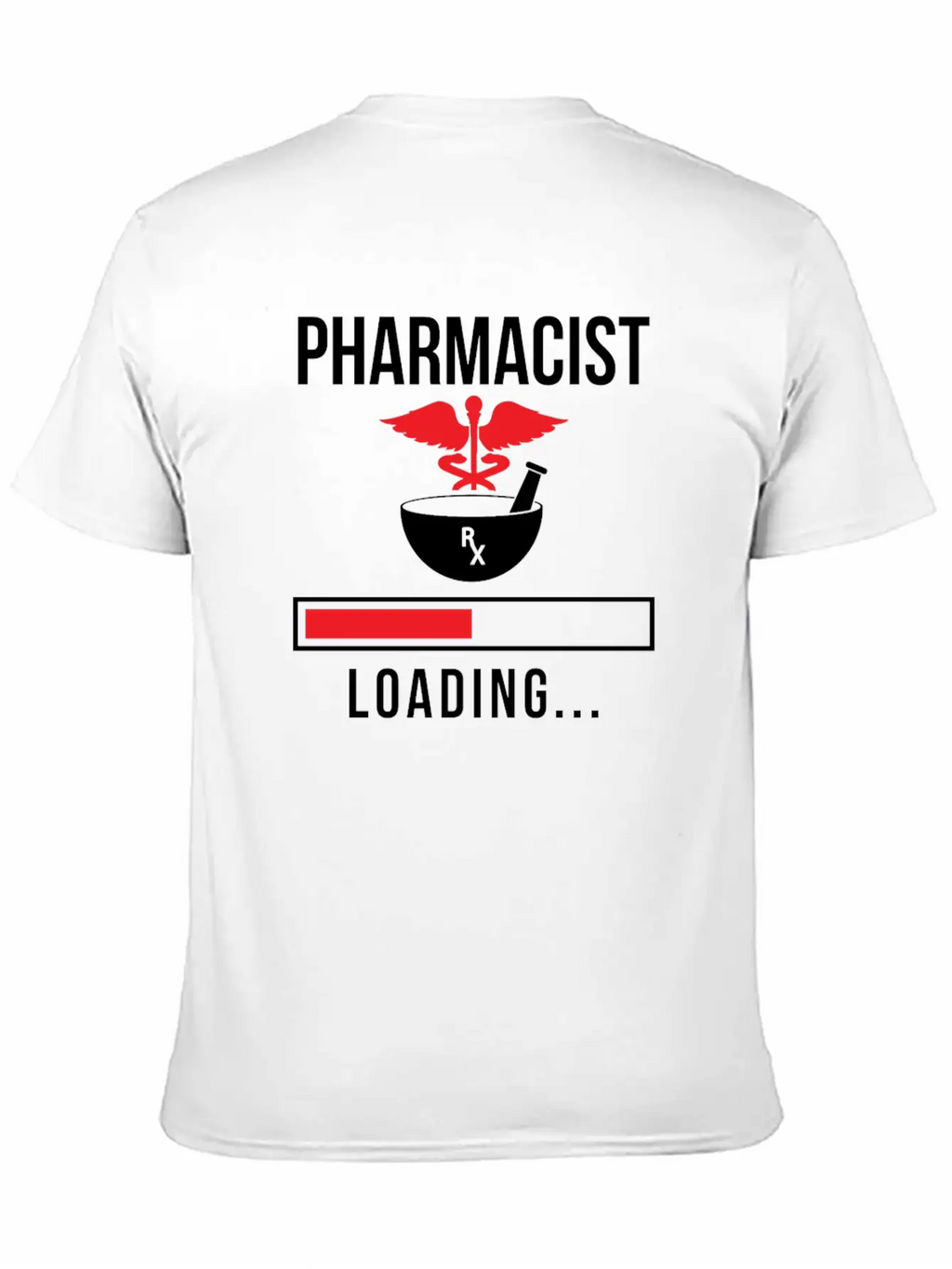 Pharmacist Loading Pharmacy Apothecary Job Breathable Soft Cotton T-Shirt – Timeless Casual Look