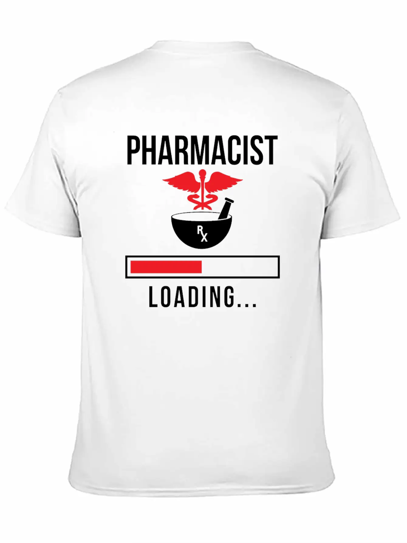 Pharmacist Loading Pharmacy Apothecary Job Breathable Soft Cotton T-Shirt – Timeless Casual Look