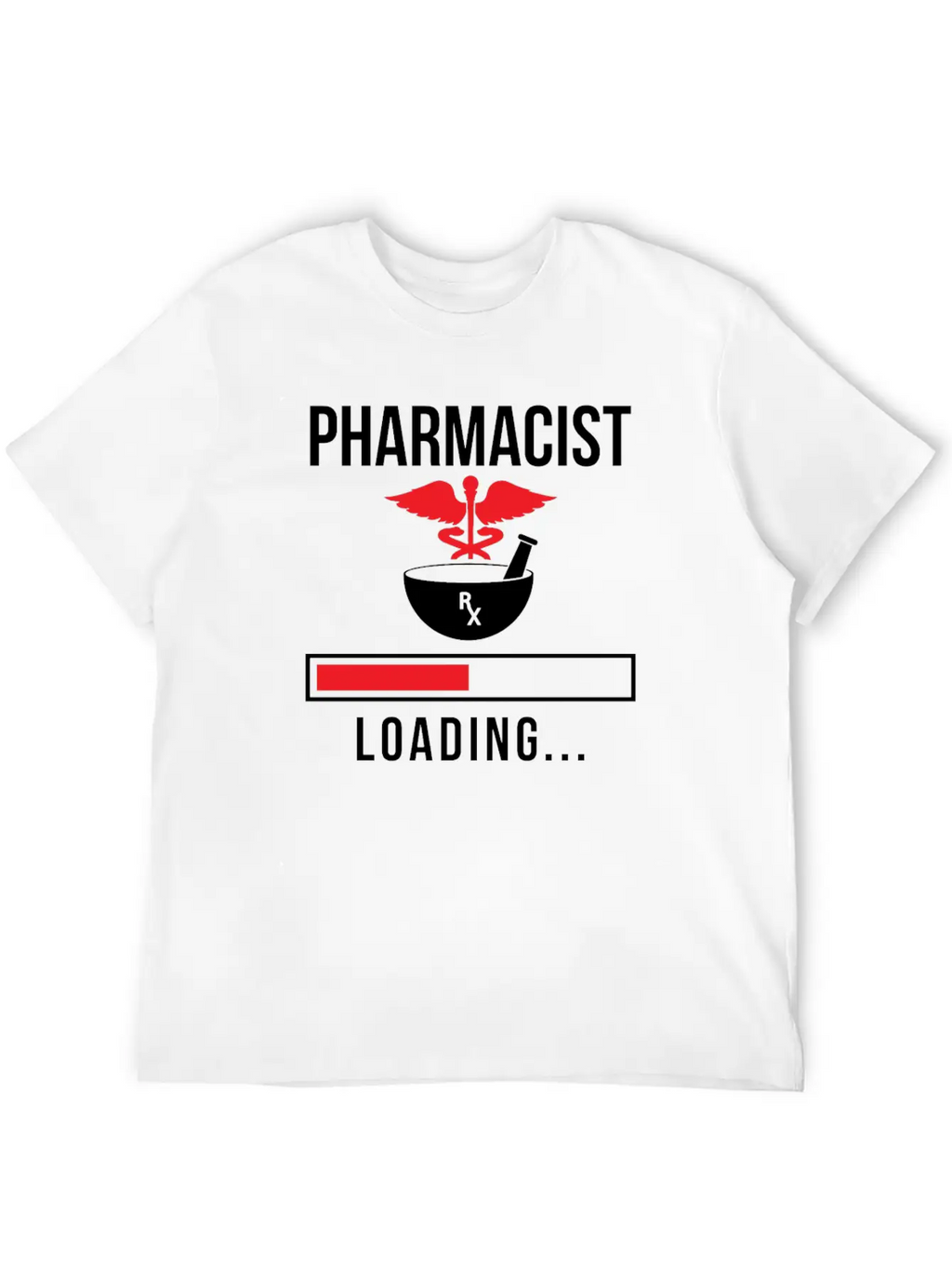Pharmacist Loading Pharmacy Apothecary Job Breathable Soft Cotton T-Shirt – Timeless Casual Look