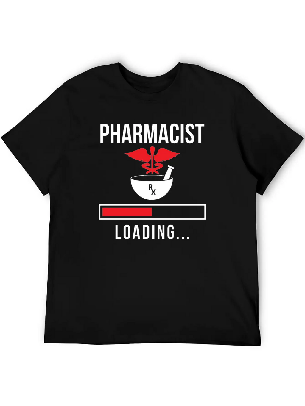 Pharmacist Loading Pharmacy Apothecary Job Breathable Soft Cotton T-Shirt – Timeless Casual Look