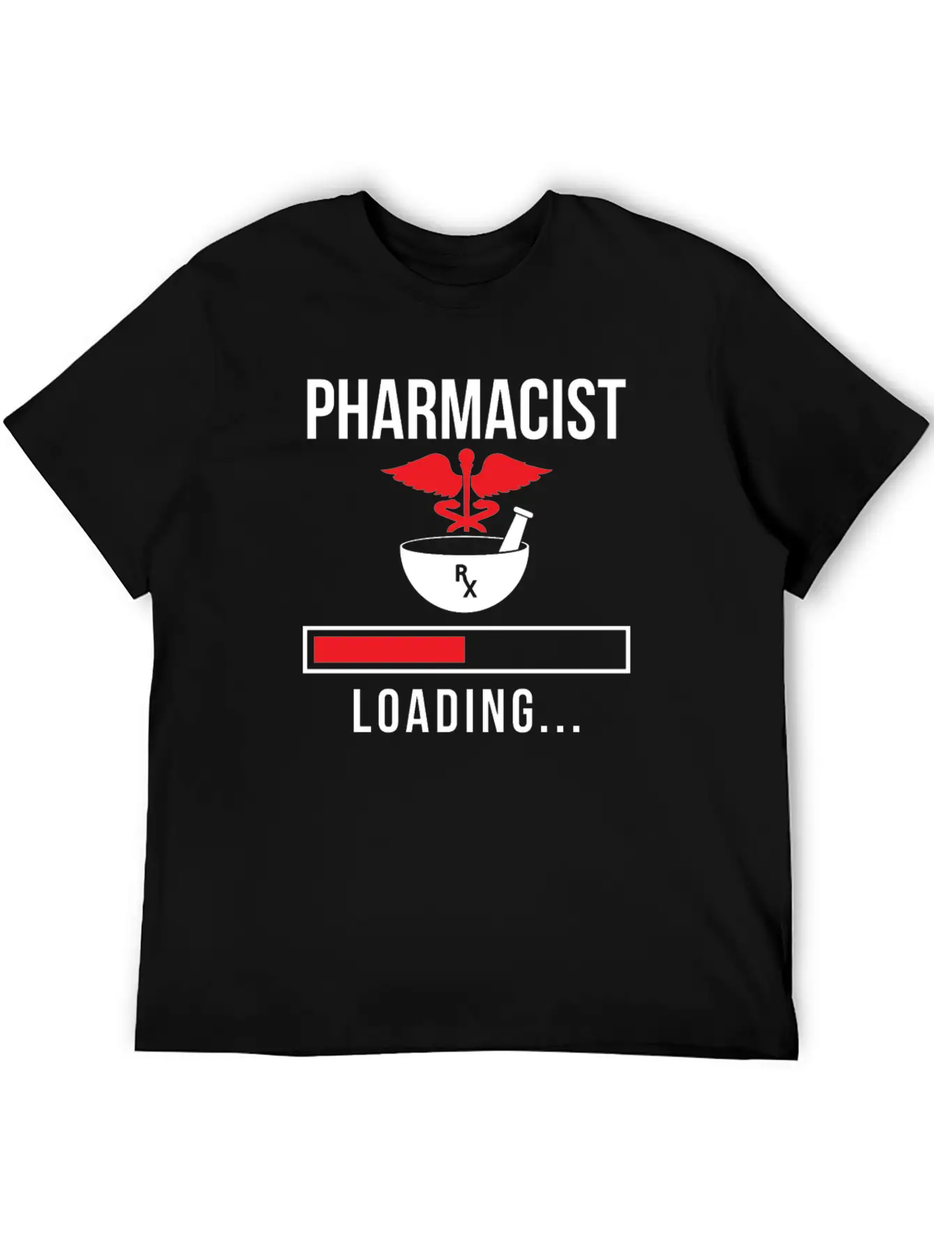 Pharmacist Loading Pharmacy Apothecary Job Breathable Soft Cotton T-Shirt – Timeless Casual Look