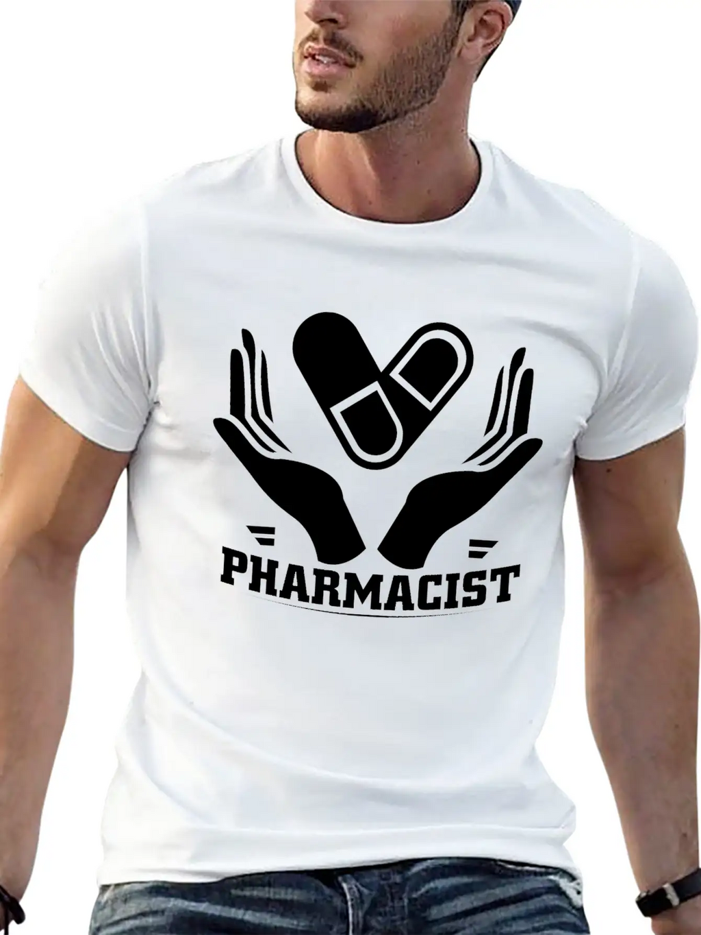 Pharmacist | Pharmacy Pharmaceutical Medicine Essential Cotton Tee For Daily Outfits – Unisex Style