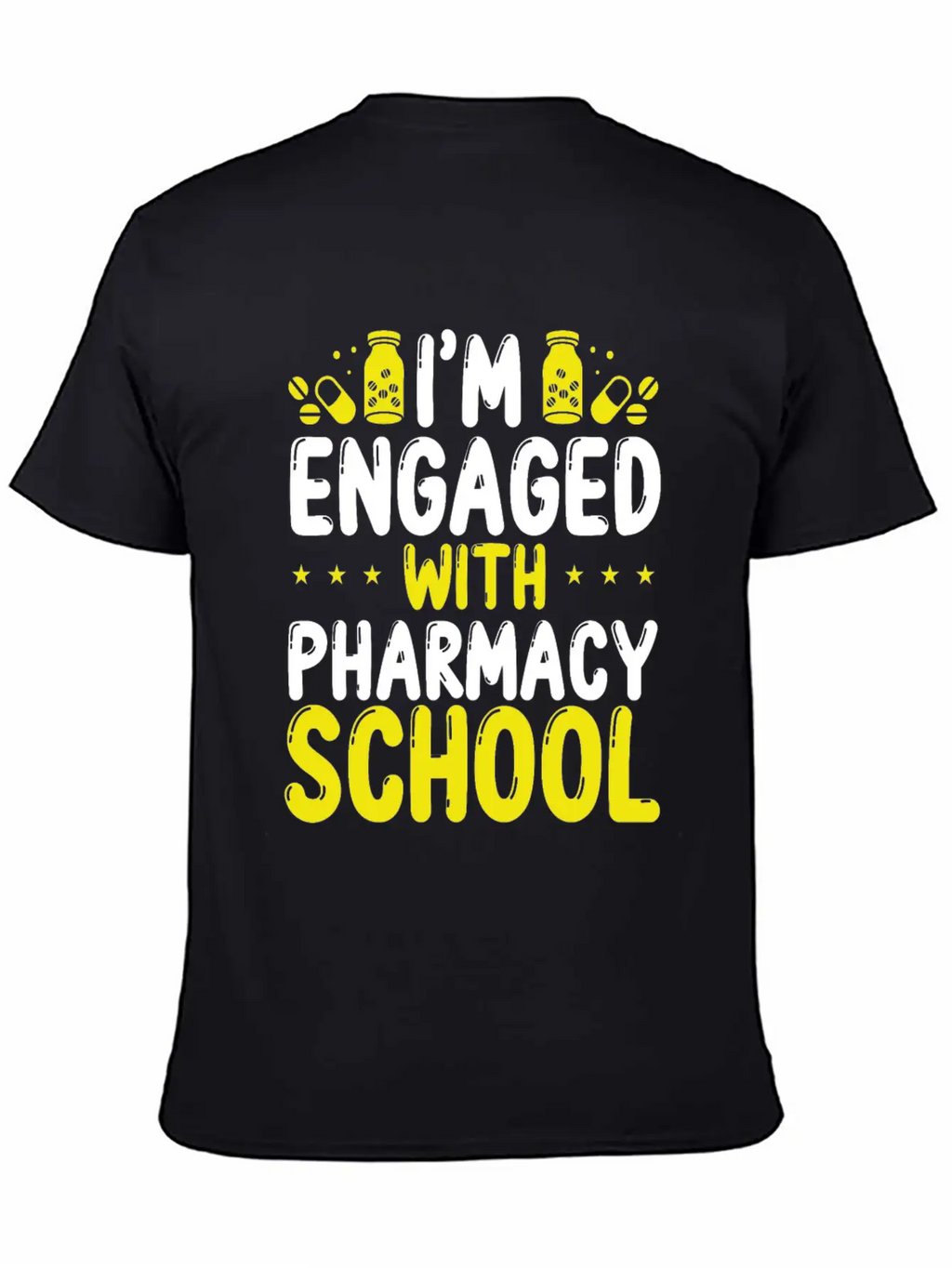 Pharmacy School Survival Pharmacy Student Graduate Stylish Everyday T-Shirt – Unisex Basic Cotton Tee