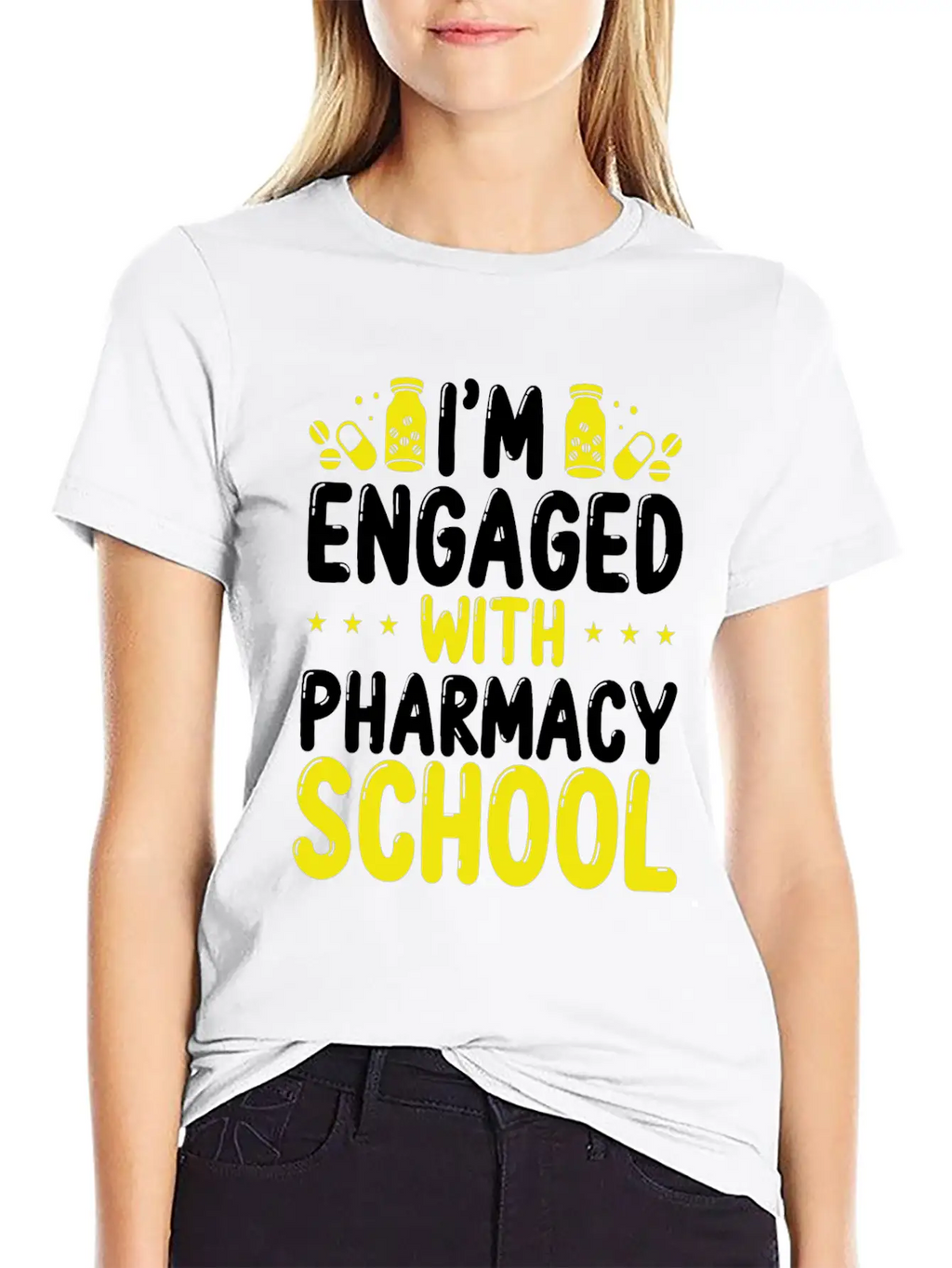 Pharmacy School Survival Pharmacy Student Graduate Stylish Everyday T-Shirt – Unisex Basic Cotton Tee