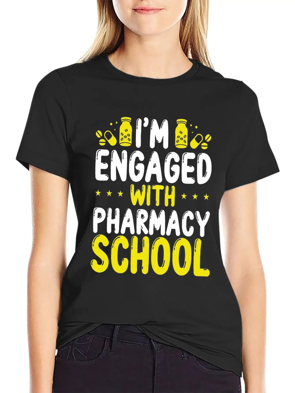 Pharmacy School Survival Pharmacy Student Graduate Stylish Everyday T-Shirt – Unisex Basic Cotton Tee