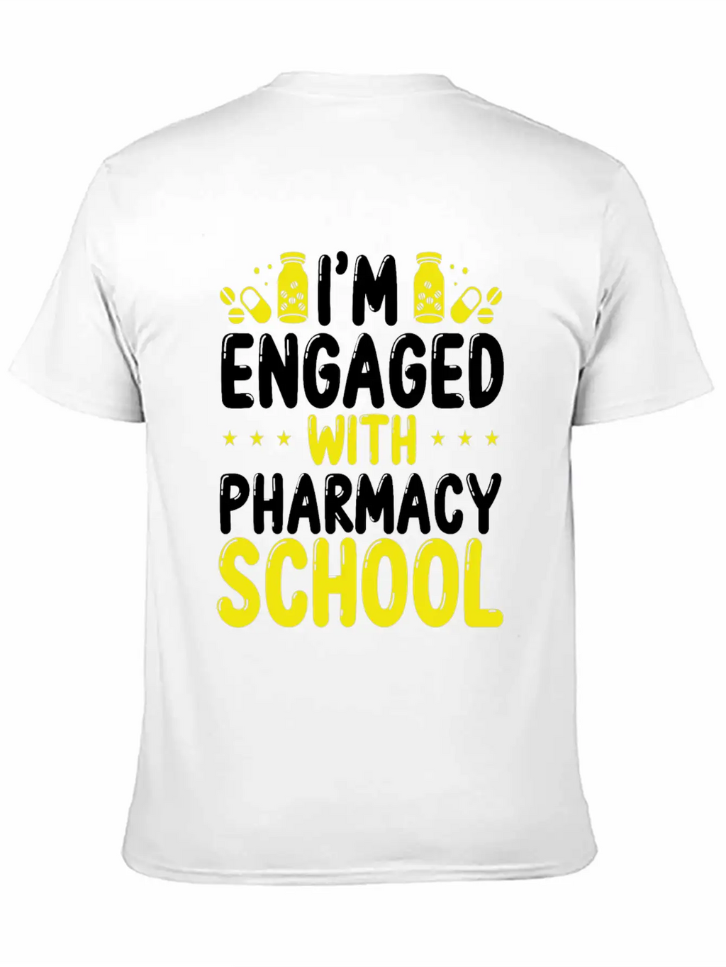 Pharmacy School Survival Pharmacy Student Graduate Stylish Everyday T-Shirt – Unisex Basic Cotton Tee