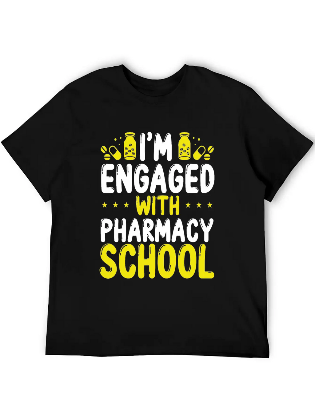 Pharmacy School Survival Pharmacy Student Graduate Stylish Everyday T-Shirt – Unisex Basic Cotton Tee