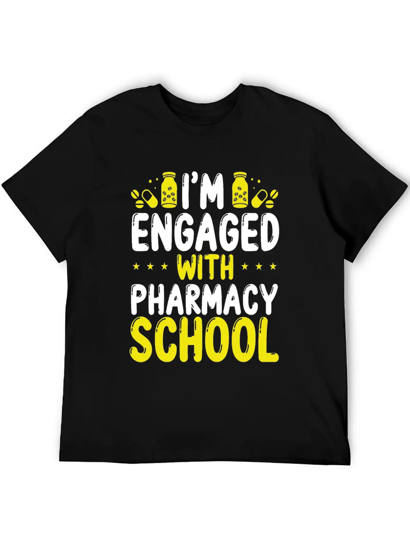 Pharmacy School Survival Pharmacy Student Graduate Stylish Everyday T-Shirt – Unisex Basic Cotton Tee